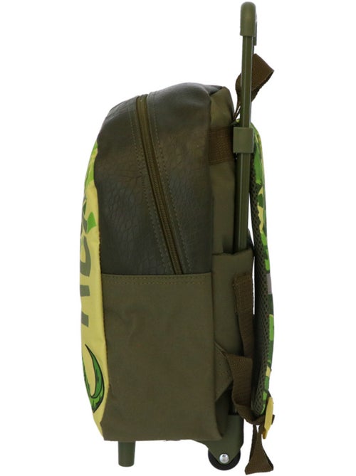 Sac à Dos à Roulettes enfant Dinosaure T‑Rex 34 CM - Trolley maternelle - Kiabi Sac à Dos à Roulettes enfant Dinosaure T‑Rex 34 CM - Trolley maternelle - Kiabi