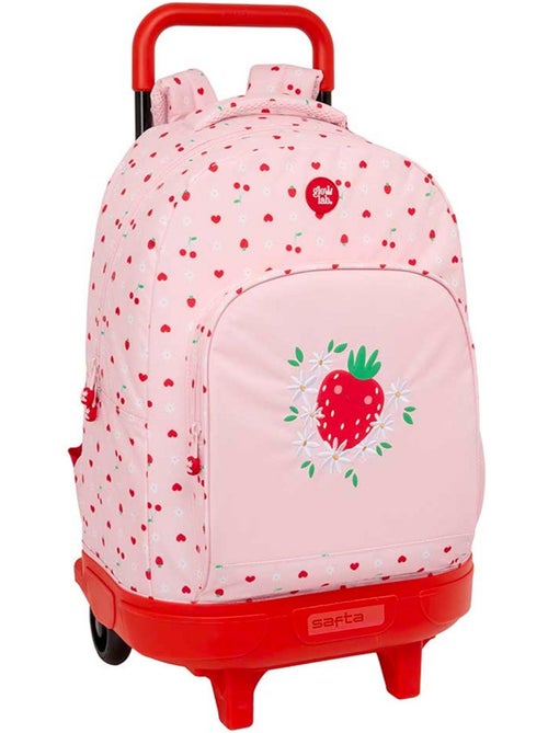 Sac à dos à roulettes fraise Glow Lab 45 x 33 x 22 cm 22 L CMP - Kiabi