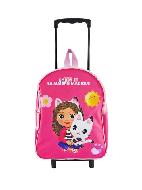 Sac à dos à roulettes 'Gabby et la maison magique' - Kiabi