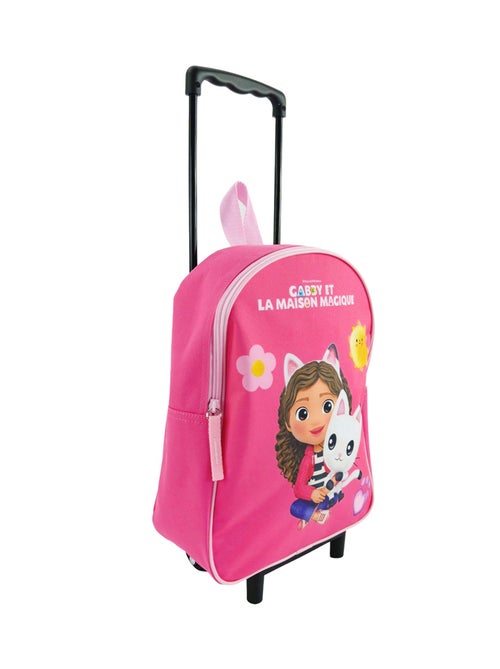 Sac à dos à roulettes 'Gabby et la maison magique' - Kiabi