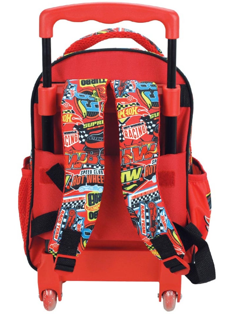 Sac à dos à roulettes 'Hot Wheels' – Race To Win Trolley Maternelle – 30 cm Multicolore - Kiabi