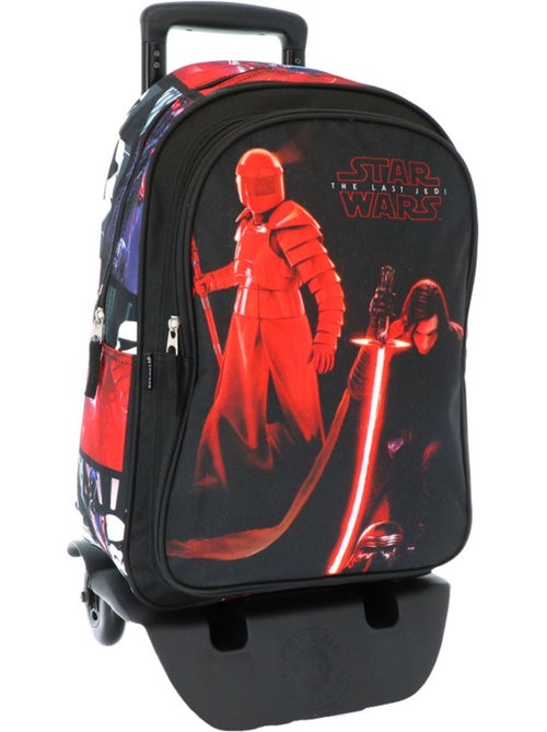 Sac à dos à roulettes imprimé The Last Jedi en textile Star Wars - Kiabi Sac à dos à roulettes imprimé The Last Jedi en textile Star Wars - Kiabi