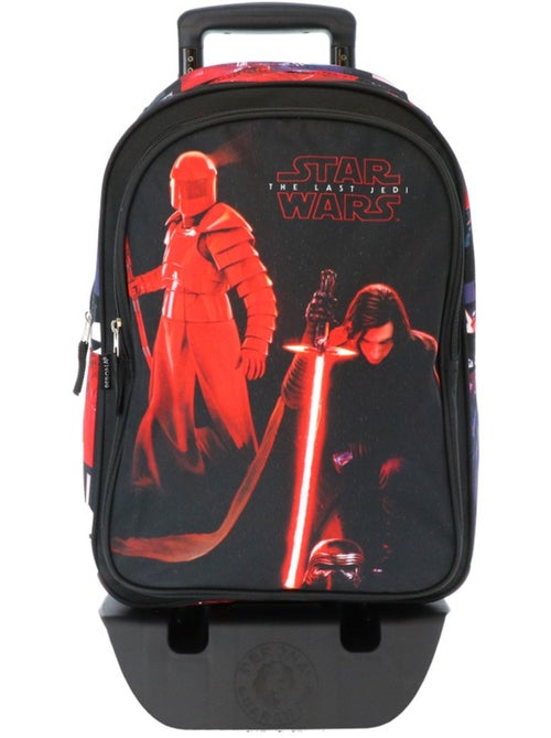 Sac à dos à roulettes imprimé The Last Jedi en textile Star Wars - Kiabi Sac à dos à roulettes imprimé The Last Jedi en textile Star Wars - Kiabi
