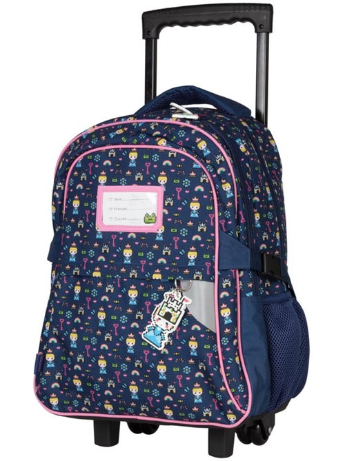 Sac à dos à roulettes KIP 43 cm 2 compartiments avec poignée télescopique - Kiabi