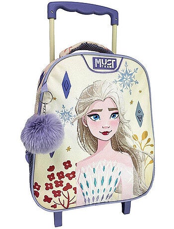 Sac à dos à roulettes 'La Reine des Neiges' 27 x 10 x 31 cm 2 compartiments Must