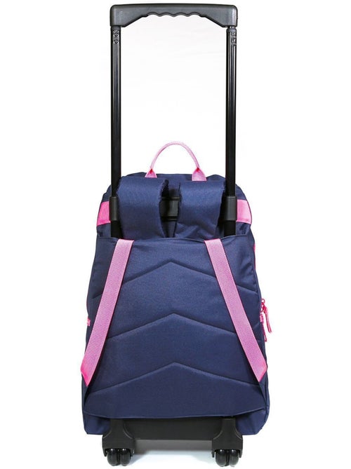 Sac à dos à roulettes Lililou Chat Bleu marine Bagtrotter - Kiabi Sac à dos à roulettes Lililou Chat Bleu marine Bagtrotter - Kiabi