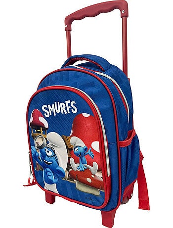 Sac à dos à roulettes maternelle 30 cm 'Schtroumpfs' Village – Smurfs