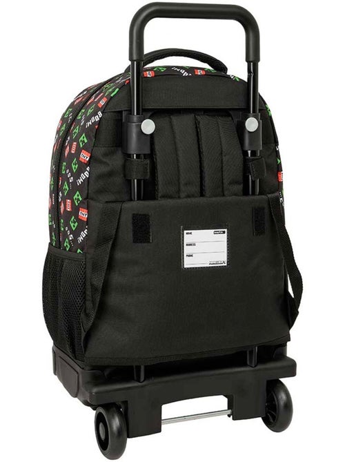 Sac à dos à roulettes Minecraft Creeper 22 L avec poignée télescopique 45 cm - Kiabi Sac à dos à roulettes Minecraft Creeper 22 L avec poignée télescopique 45 cm - Kiabi