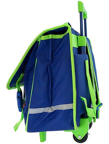 Sac à dos à roulettes Minecraft Creeper Boom 41 cm avec 2 roues