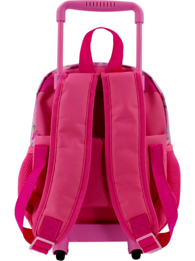 Sac à dos à roulettes Minnie avec motif 3D et panneau moulé Rose - Kiabi