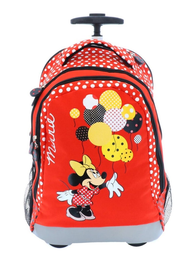 Sac à dos à roulettes Minnie Lost In Dots 46 CM - Disney ECM Multicolore - Kiabi