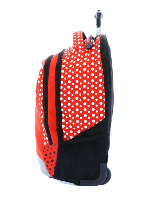 Sac à dos à roulettes Minnie Lost In Dots 46 CM - Disney ECM - Kiabi