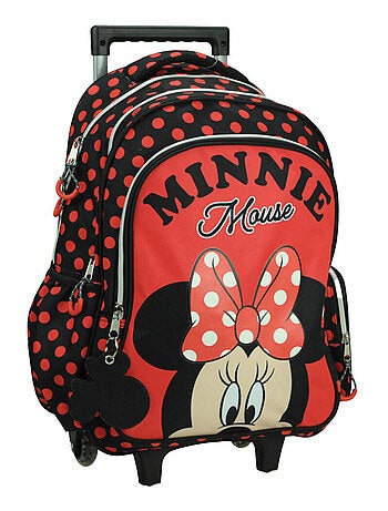 Sac à dos à roulettes Minnie Mouse - Disney - Haut de gamme
