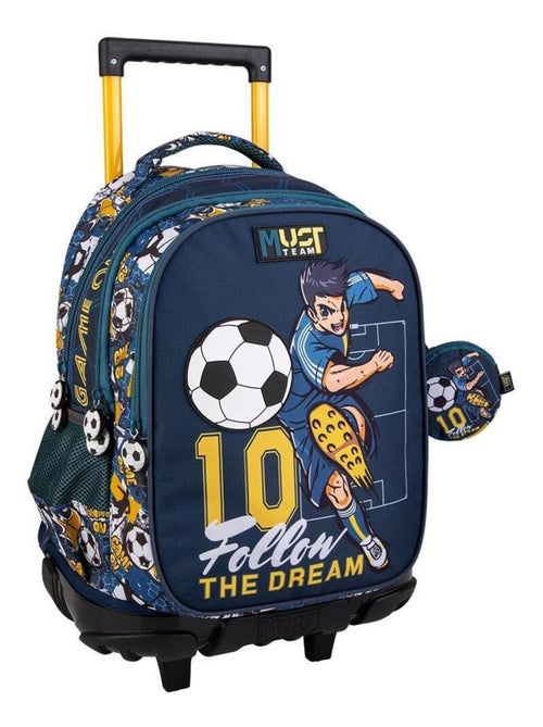 Sac à dos à roulettes Must Football Follow The Dream 45 CM Trolley - Kiabi Sac à dos à roulettes Must Football Follow The Dream 45 CM Trolley - Kiabi