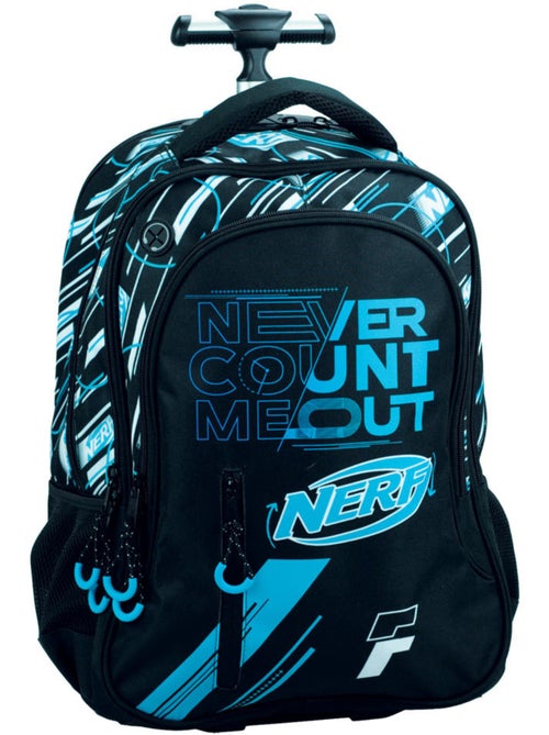 Sac à dos à roulettes – Never Count Me – 48 cm – Nerf - Kiabi Sac à dos à roulettes – Never Count Me – 48 cm – Nerf - Kiabi