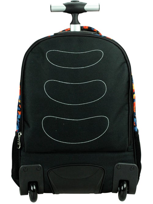 Sac à Dos à Roulettes NO FEAR Loup Colors 48 CM - Trolley Scolaire - Kiabi Sac à Dos à Roulettes NO FEAR Loup Colors 48 CM - Trolley Scolaire - Kiabi