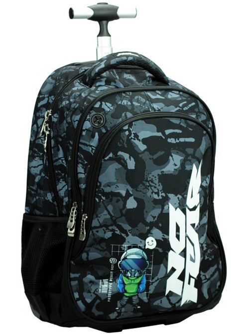 Sac à Dos à Roulettes No Fear Robot 48 CM - Trolley Scolaire - Kiabi Sac à Dos à Roulettes No Fear Robot 48 CM - Trolley Scolaire - Kiabi