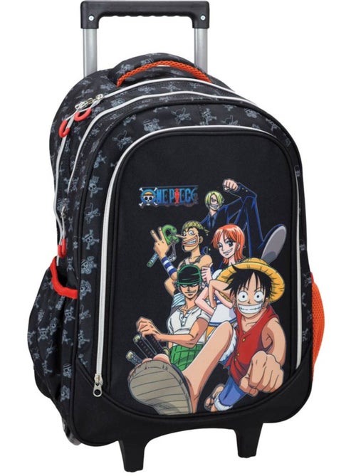 Sac à dos à roulettes 'One Piece' 46 cm – 2 roues et anses extensibles ONE PIECE - Kiabi Sac à dos à roulettes 'One Piece' 46 cm – 2 roues et anses extensibles ONE PIECE - Kiabi