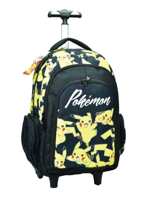 Sac à dos à roulettes Pokémon Pikachu 50 CM - Cartable - Kiabi Sac à dos à roulettes Pokémon Pikachu 50 CM - Cartable - Kiabi
