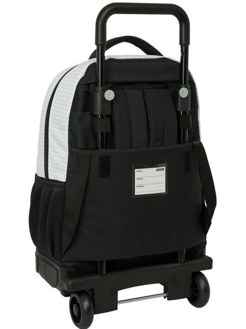 Sac à Dos à Roulettes Real Madrid Black & White 45 CM - Trolley scolaire - Kiabi Sac à Dos à Roulettes Real Madrid Black & White 45 CM - Trolley scolaire - Kiabi
