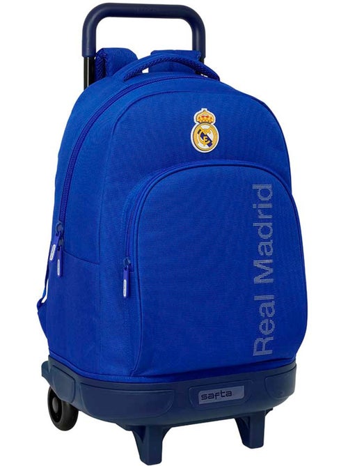 Sac à dos à roulettes Real Madrid imprimé 45 cm poignée télescopique 22 L - Kiabi Sac à dos à roulettes Real Madrid imprimé 45 cm poignée télescopique 22 L - Kiabi