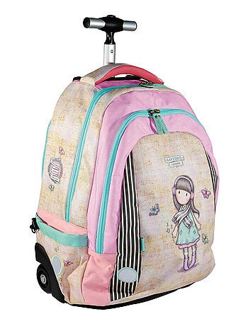 Sac à dos à roulettes Santoro Gorjuss Collection 48 CM - 2 Cpt (Lost in Music)