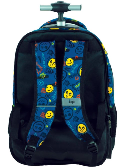 Sac à dos à roulettes – Smiley Back Me Up All Over 2 compartiments – 48 cm – CMP - Kiabi Sac à dos à roulettes – Smiley Back Me Up All Over 2 compartiments – 48 cm – CMP - Kiabi