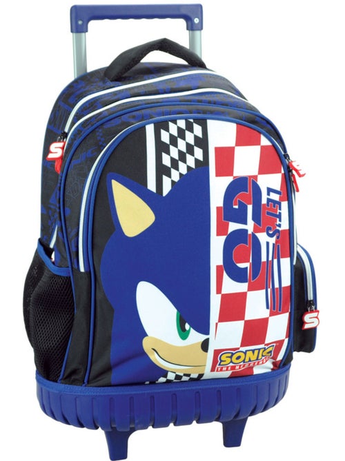 Sac à dos à roulettes 'Sonic' – Classic Let's Go Trolley – 46 cm - Kiabi Sac à dos à roulettes 'Sonic' – Classic Let's Go Trolley – 46 cm - Kiabi