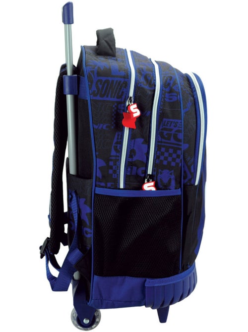 Sac à dos à roulettes 'Sonic' – Classic Let's Go Trolley – 46 cm - Kiabi Sac à dos à roulettes 'Sonic' – Classic Let's Go Trolley – 46 cm - Kiabi