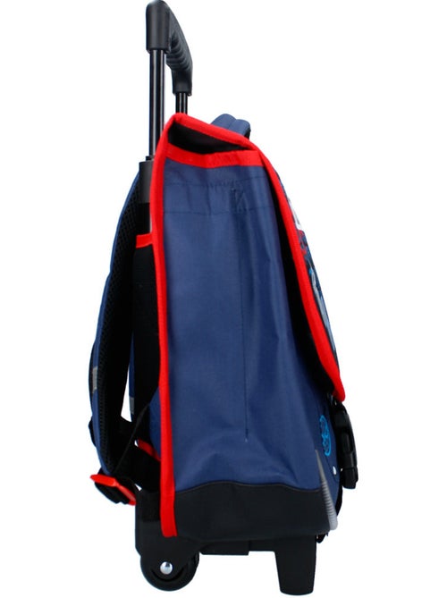 Sac à dos à roulettes spider-man design toile 38 cm poignée télescopique spiderman - Kiabi Sac à dos à roulettes spider-man design toile 38 cm poignée télescopique spiderman - Kiabi