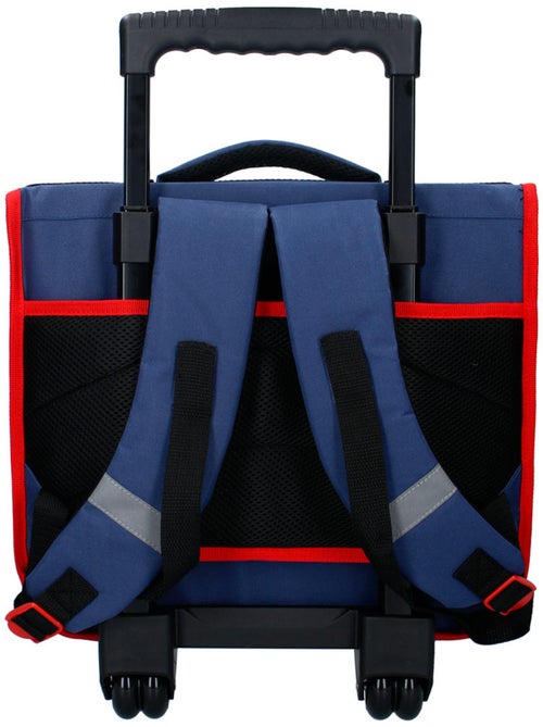 Sac à dos à roulettes spider-man design toile 38 cm poignée télescopique spiderman - Kiabi Sac à dos à roulettes spider-man design toile 38 cm poignée télescopique spiderman - Kiabi