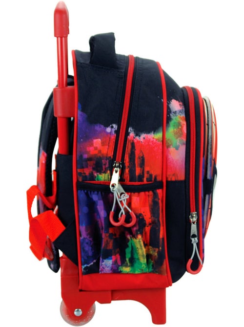 Sac à dos à roulettes Spider-Man GIM 46 cm 4 roues - Kiabi Sac à dos à roulettes Spider-Man GIM 46 cm 4 roues - Kiabi