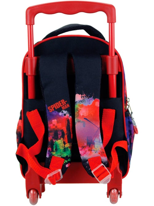 Sac à dos à roulettes Spider-Man GIM 46 cm 4 roues - Kiabi Sac à dos à roulettes Spider-Man GIM 46 cm 4 roues - Kiabi