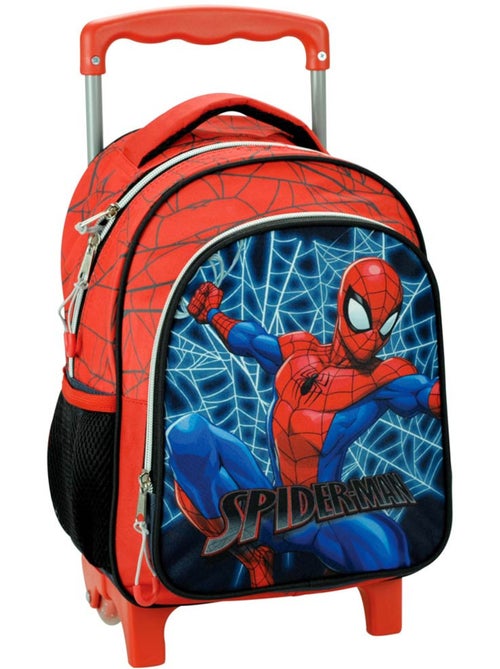 Sac à dos à roulettes Spiderman Frame 30 CM Maternelle - Kiabi Sac à dos à roulettes Spiderman Frame 30 CM Maternelle - Kiabi