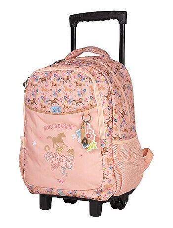 Sac à dos à roulettes STALLA BIANCA 43 CM - 2 Cpt (Galop)