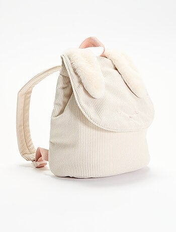 Sac à dos aspect animal avec oreilles