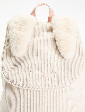 Sac à dos aspect animal avec oreilles