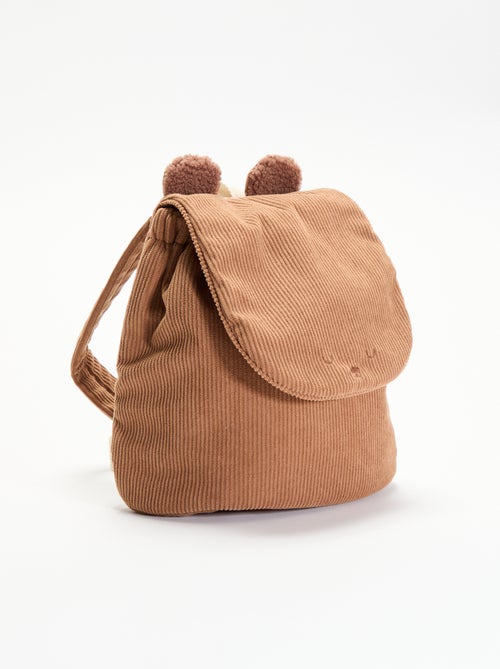 Sac à dos aspect animal avec oreilles - Kiabi