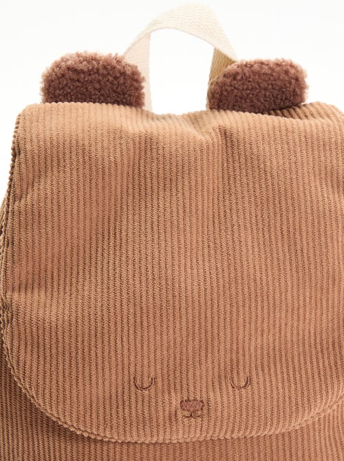 Sac à dos aspect animal avec oreilles - Kiabi