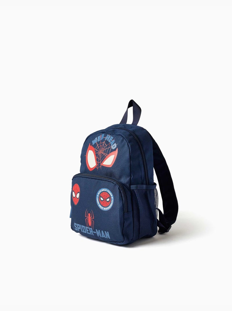 Sac à dos avec imprimés Spider-Man Bleu foncé - Kiabi