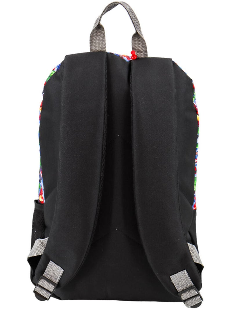 Sac à dos Avengers polyester imprimé personnages Marvel Noir Multicolore Blanc - Kiabi