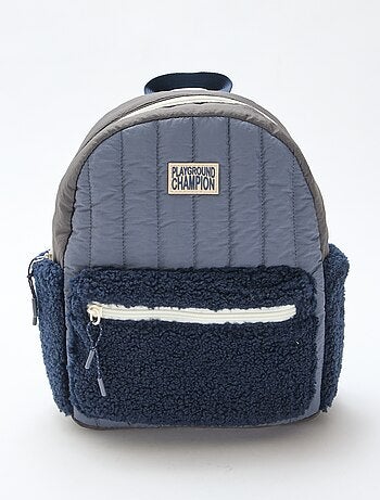 Sac à dos bi-matière