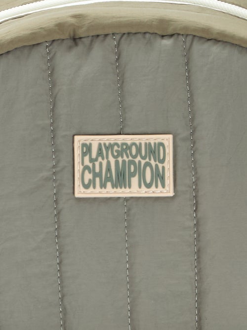 Sac à dos bi-matière - Kiabi