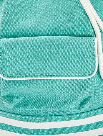 Sac à dos bicolore esprit baluchon