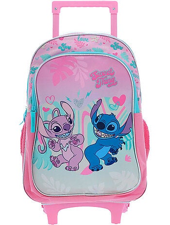 Sac à dos cabine à roulettes Lilo et Stitch 48 cm 2 compartiments