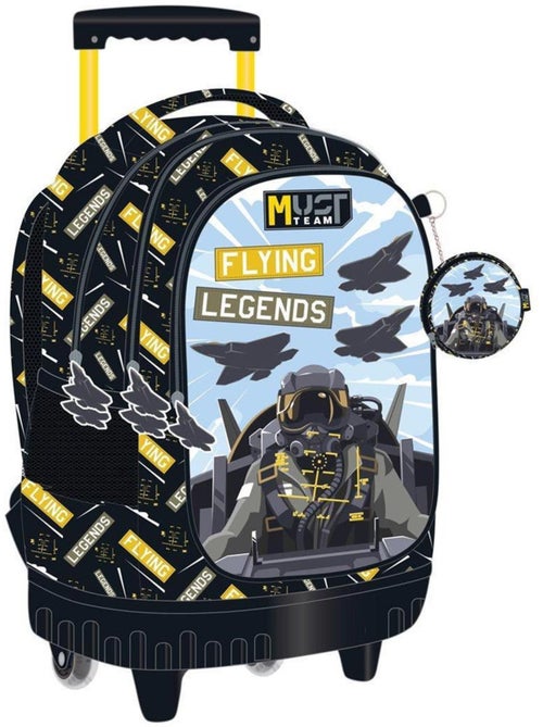 Sac à dos chariot enfant 45 cm 'Must' – Airplanes à roues robustes CMP - Kiabi Sac à dos chariot enfant 45 cm 'Must' – Airplanes à roues robustes CMP - Kiabi