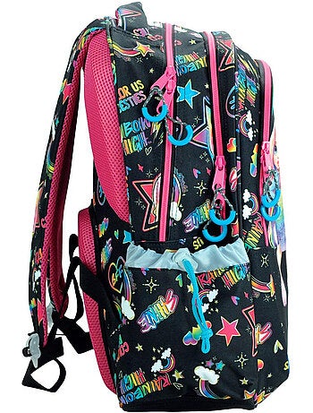 Sac à dos CMP Besties Rainbow High 43 cm 2 compartiments poche avant