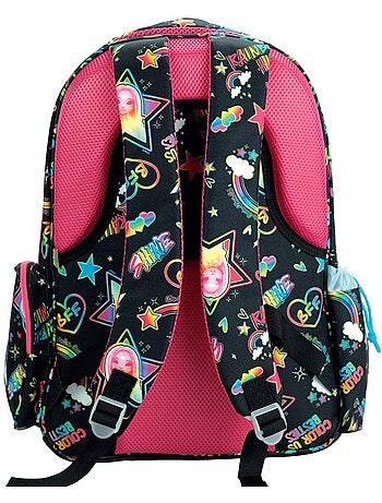 Sac à dos CMP Besties Rainbow High 43 cm 2 compartiments poche avant