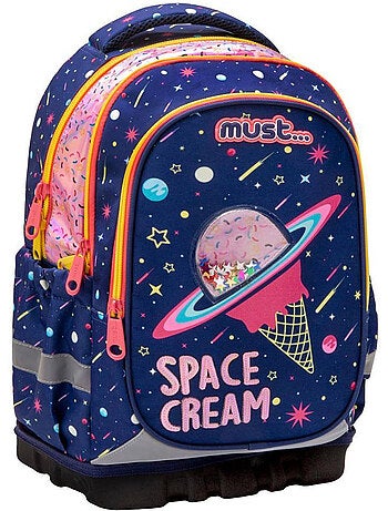 Sac à dos CMP Space Cream 2 compartiments zippés 43 cm