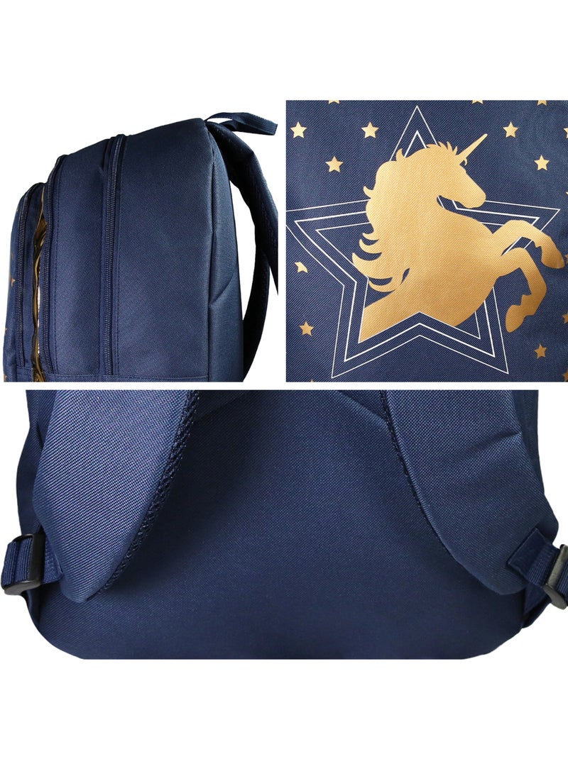 Sac à dos Cybel  bleu marine 2 compartiments – bagtrotter Bleu marine - Kiabi